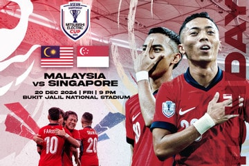 Tuyển Malaysia quyết chiến trong trận đấu với Singapore vì vé bán kết