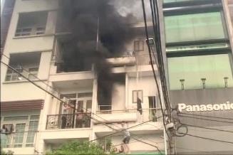 Cháy khu trọ cao tầng ở TP Hồ Chí Minh, hai người chết