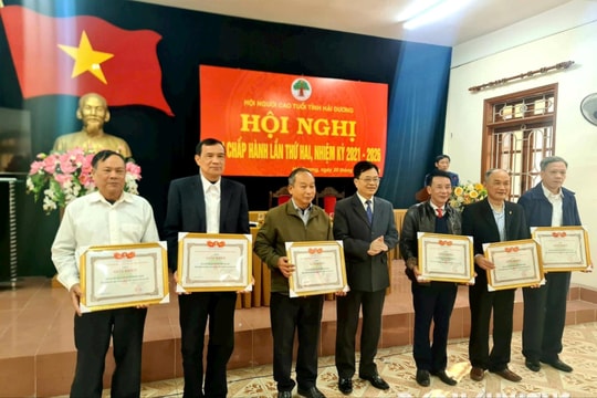 Người cao tuổi Hải Dương ủng hộ hơn 15 tỷ đồng xây dựng nông thôn mới và đô thị văn minh