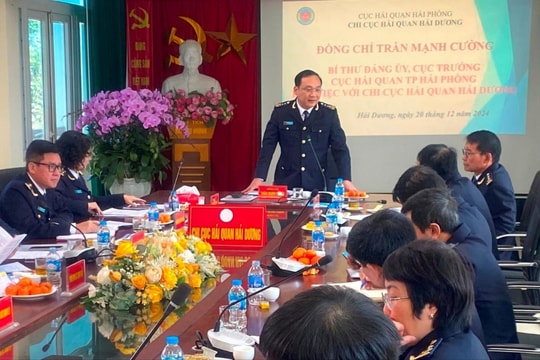 Hải quan Hải Dương phấn đấu thu ngân sách vượt ít nhất 10% dự toán 2025