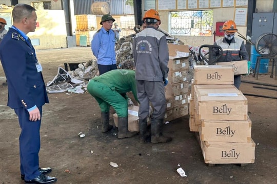 Một hộ kinh doanh ở TP Hải Dương bán hàng nghìn tuýp thuốc nhuộm tóc Belly không rõ nguồn gốc ở nhiều nơi