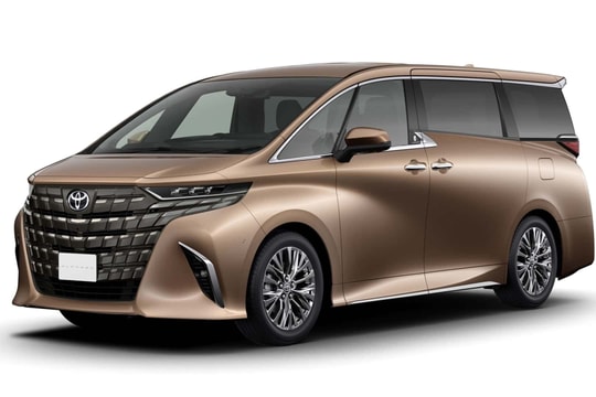 Toyota Alphard 2025 thêm tùy chọn mới
