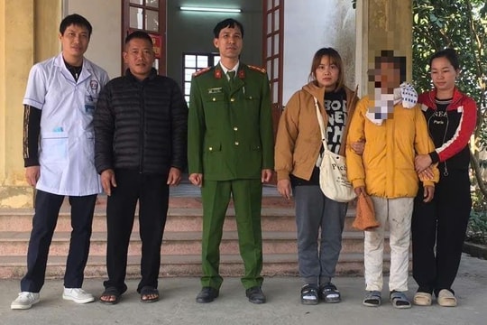 Một phụ nữ Hưng Yên đi lạc được Công an Thanh Hà cứu giúp trong đêm lạnh giá