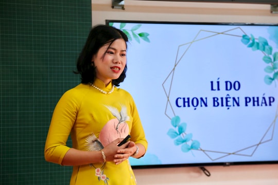 Hải Dương lần đầu thi giáo viên tiểu học dạy giỏi môn chuyên theo chương trình mới