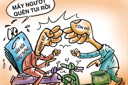 Đừng quên văn hóa giao thông
