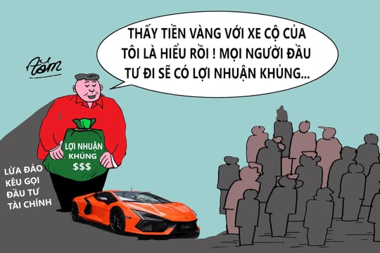Nhử 'mồi thơm' để lừa đảo đầu tư tài chính