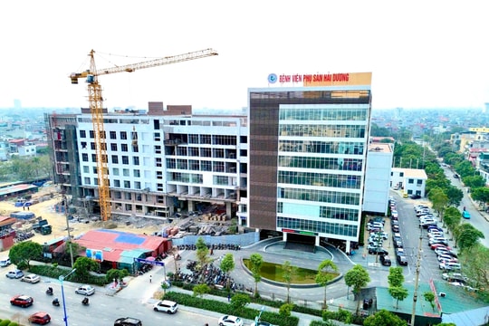 Bệnh viện Phụ sản Hải Dương ngày càng khang trang, hiện đại