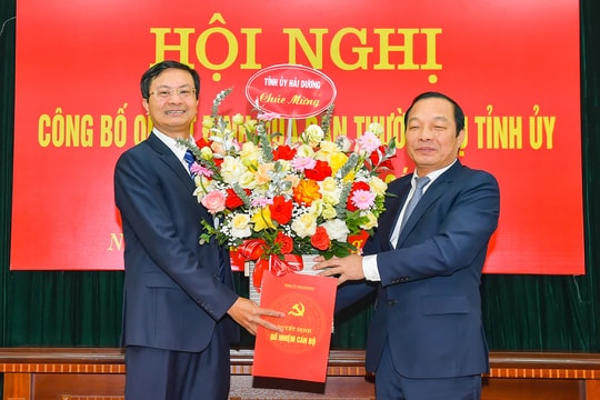Đồng chí Nguyễn Tá Duân giữ chức Phó Bí thư Huyện ủy, Chủ tịch UBND huyện Ninh Giang