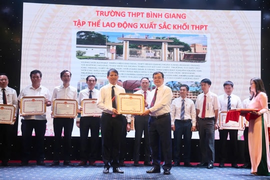 Trường THPT Bình Giang hoàn thành xuất sắc nhiệm vụ năm 2024