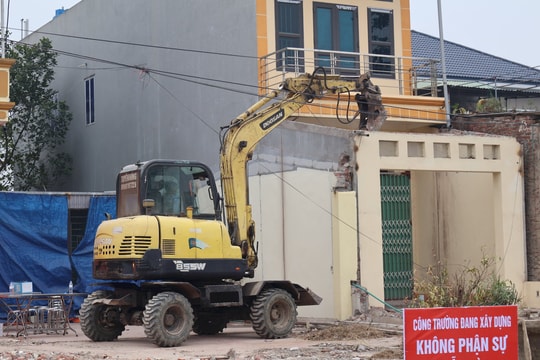 Bình Giang giải tỏa hành lang an toàn giao thông để cải tạo, nâng cấp đường tỉnh 395