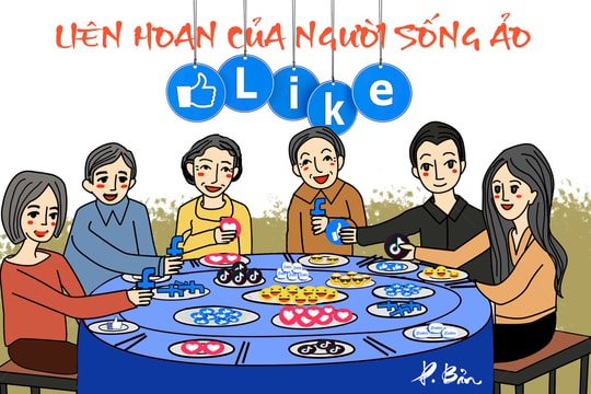 'Bữa ăn' của người sống ảo