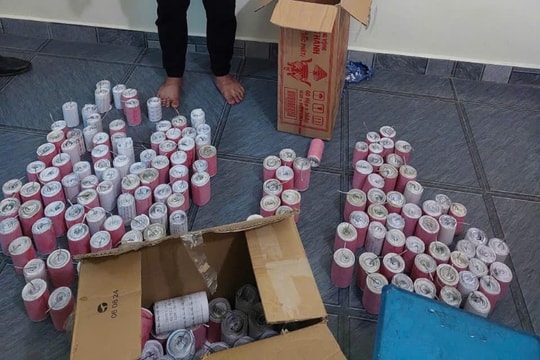 Khởi tố 2 đối tượng ở Lạng Sơn và Hòa Bình sản xuất, tàng trữ hơn 46 kg pháo nổ trên địa bàn TP Chí Linh