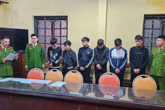 Khởi tố thêm 14 đối tượng trong vụ 'mang hung khí đánh võng qua nhiều tuyến đường' ở TP Hải Dương