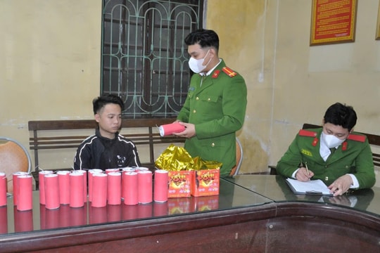 Chưa Tết, tội phạm về pháo đã 'nổ' liên tục