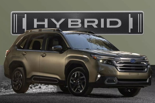 Subaru Forester sắp có bản hybrid