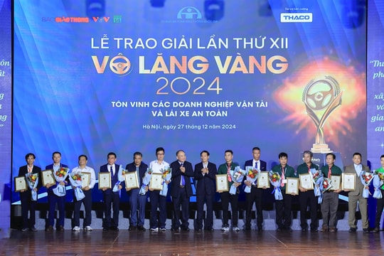 Công ty TNHH Triệu Phố nhận giải thưởng văn hóa giao thông