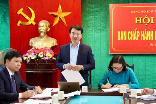 Đảng ủy Khối các cơ quan tỉnh chú trọng công tác chuẩn bị đại hội Đảng cấp cơ sở