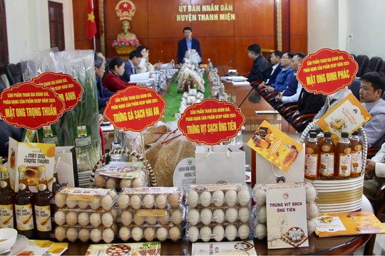 Thanh Miện có thêm 6 sản phẩm OCOP 3 sao