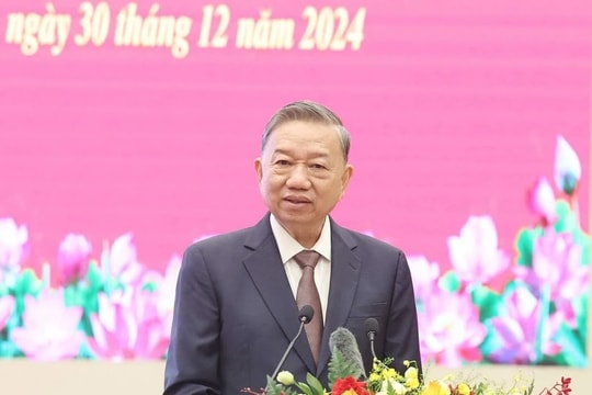 Tổng Bí thư Tô Lâm: Đội ngũ văn nghệ sĩ sẽ chiếm lĩnh những đỉnh cao mới