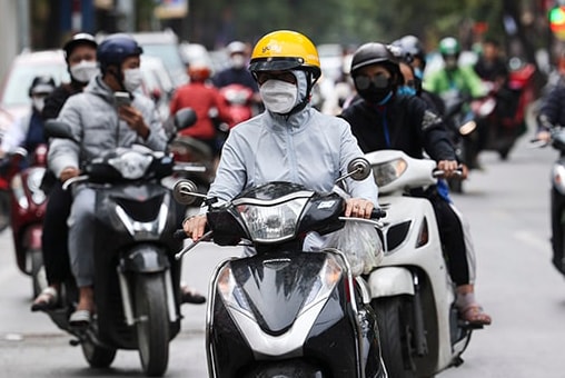 Hải Dương trời rét, nhiệt độ thấp nhất 14 độ