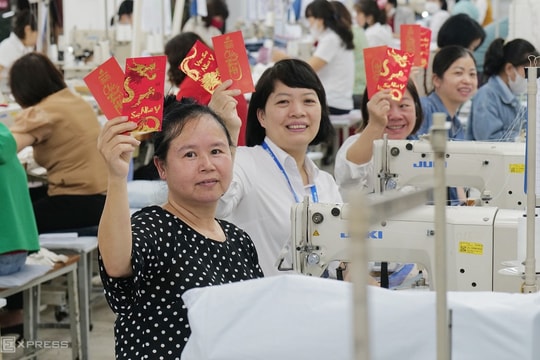 Mức thưởng Tết Ất Tỵ tại 32 tỉnh, thành phố