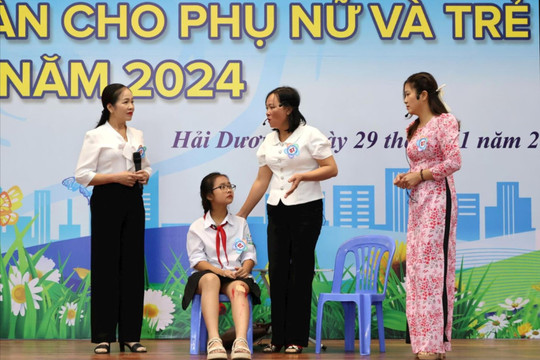 Ninh Giang dẫn đầu về số đơn vị cấp xã phù hợp trẻ em