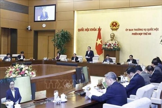 Ủy ban Thường vụ Quốc hội sẽ cho ý kiến về việc chuẩn bị Kỳ họp bất thường lần thứ 9