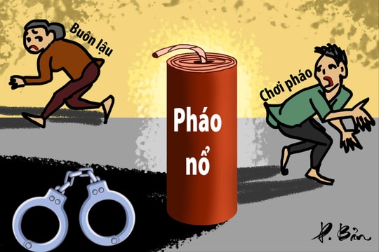 Hãy tránh xa pháo nổ