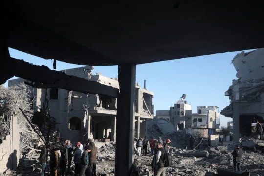 Israel tiếp tục không kích khắp Dải Gaza khiến 77 người thiệt mạng