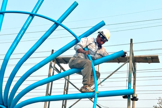 Xã Cao An (Cẩm Giàng) chỉnh trang chào mừng Đại hội Đảng bộ điểm cấp cơ sở