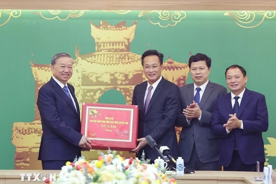 Tổng Bí thư Tô Lâm tin tưởng Hưng Yên sớm trở thành tỉnh phát triển nhanh, bền vững
