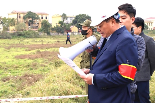 Bình Giang quyết liệt giải phóng mặt bằng dự án khu dân cư