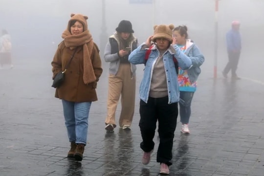 Miền Bắc sắp xuất hiện băng giá, Hải Dương có sương mù