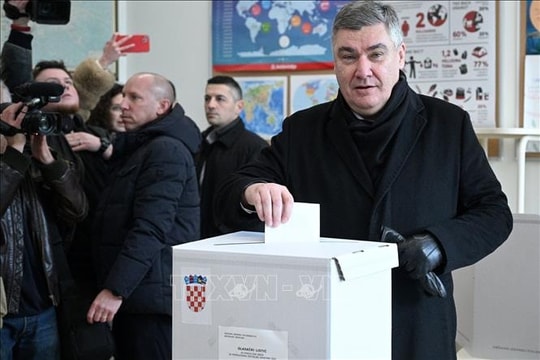 Ông Zoran Milanovic giành chiến thắng trong cuộc bầu cử ở Croatia