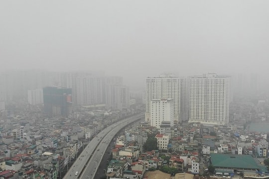 Không khí ở Hà Nội, TP Hồ Chí Minh ở mức cảnh báo đỏ