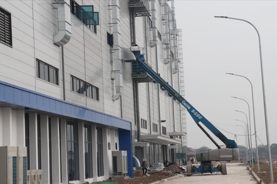 Tập trung xây dựng hạ tầng khu công nghiệp Phúc Điền mở rộng