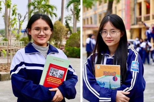 Bí quyết của 2 nữ sinh trường huyện đoạt giải nhất cấp tỉnh môn lịch sử