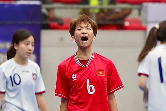 Việt Nam giành vé dự giải futsal nữ châu Á 2025