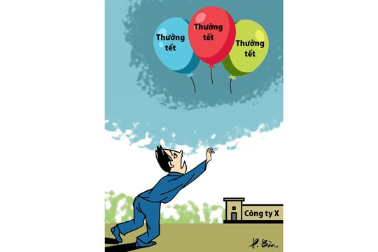 Ngóng thưởng Tết