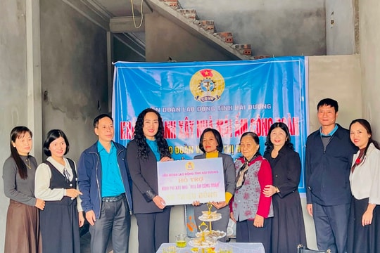 Tết vui trong nhà 'Mái ấm công đoàn'