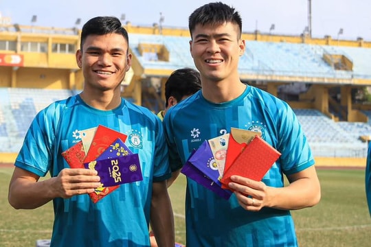 Các đội bóng V-League nô nức hội quân sau Tết