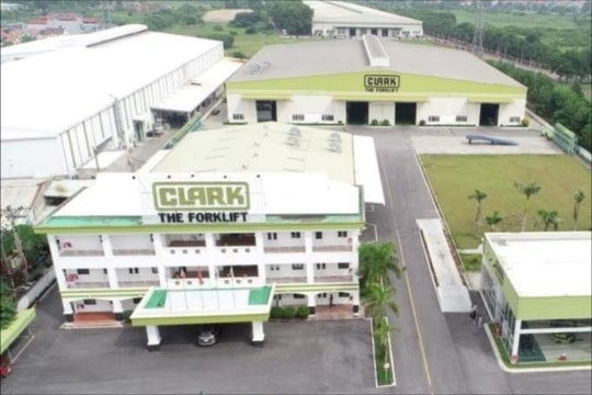 Sau khi bị phạt nặng, Công ty Clark Material Handling (Cẩm Giàng) đã được cấp giấy phép môi trường