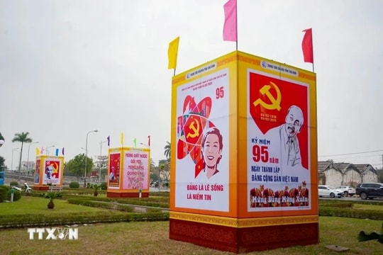 Lãnh đạo các chính Đảng chúc mừng kỷ niệm 95 năm ngày thành lập Đảng Cộng sản Việt Nam