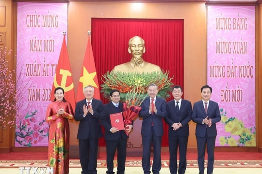 Chi tiết nhân sự cấp cao các Đảng bộ, cơ quan trung ương mới thành lập