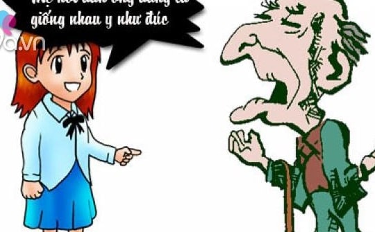 Đàn ông giống nhau như đúc