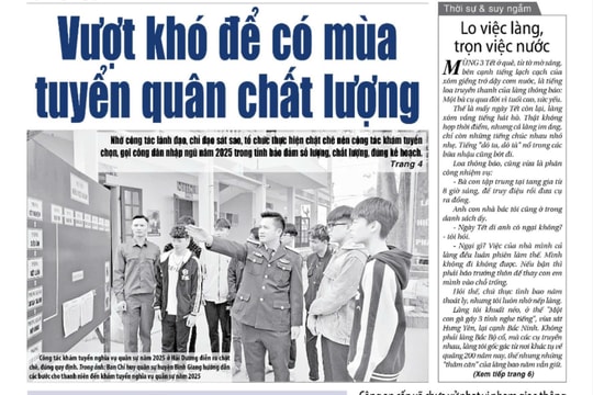 Xem gì trên báo Hải Dương ngày 6/2?