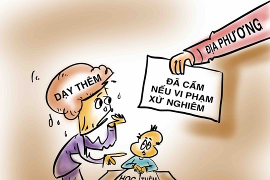 Xử lý nghiêm dạy thêm không đúng quy định