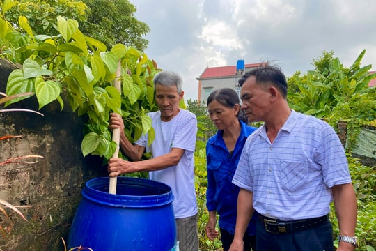 Thanh Miện thực hiện công việc đột phá về phân loại, xử lý rác thải, nước thải tại nguồn