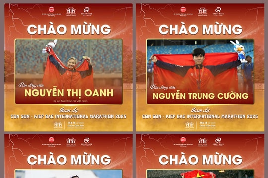 Nguyễn Thị Oanh và nhiều vận động viên nổi tiếng tham gia Giải chạy marathon Côn Sơn - Kiếp Bạc năm 2025