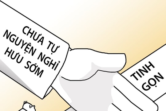 Cản trở tinh gọn bộ máy